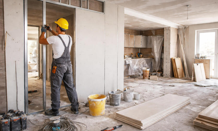 Stavebné práce: kompletná rekonštrukcia bytu od A po Z