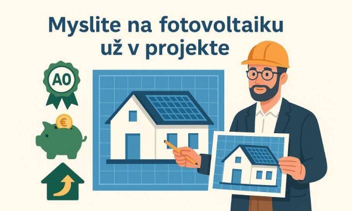 Fotovoltika pre novostavby: Prečo ju zaradiť hneď do projektu?