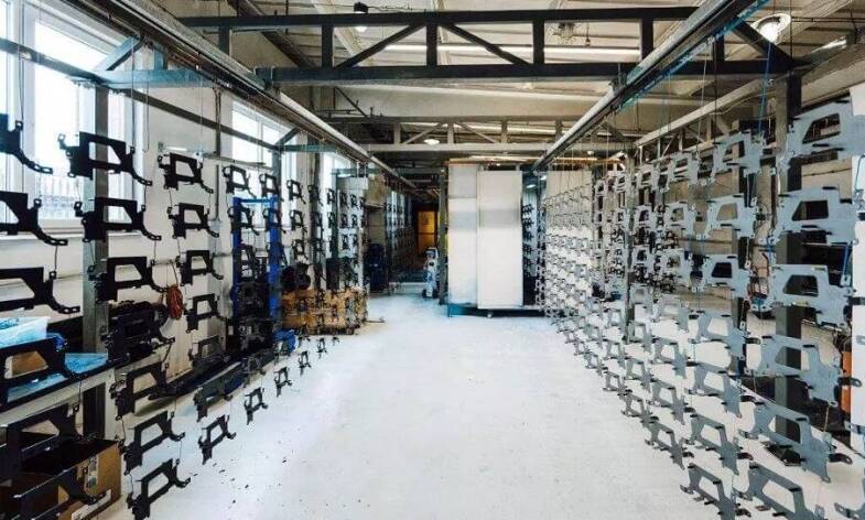 Plne vybavená prášková lakovňa