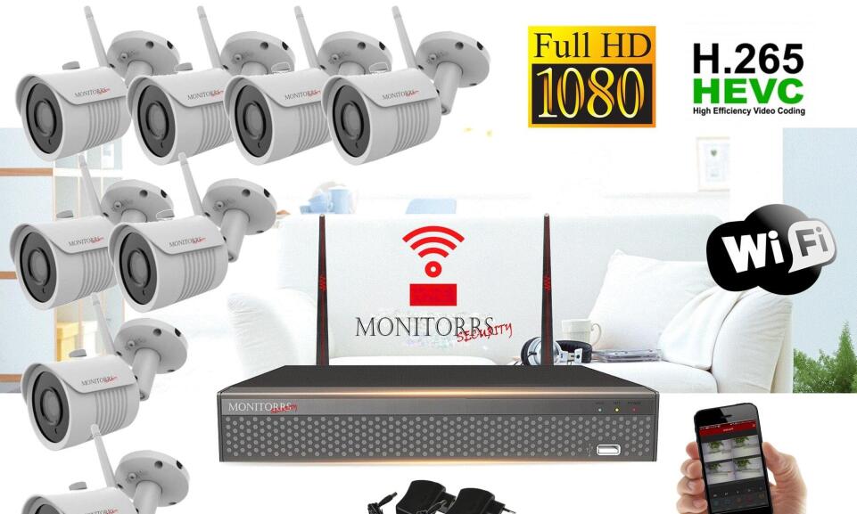 Kamerový systém 8 kamer: spolehlivá ochrana vašeho majetku