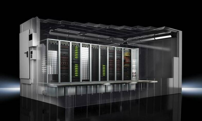 Moderný IT systém - racky od Rittal