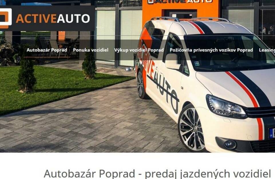ACTIVEAUTO - autobazár s kvalitnými službami