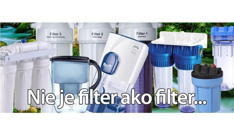 Reverzná osmóza je spoľahlivou filtráciou vašej vody